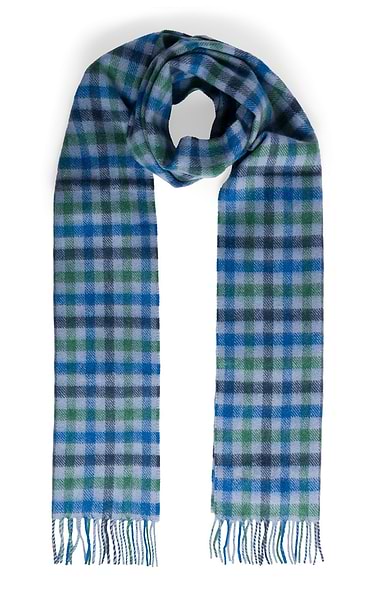 Joshua Ellis Fringed Cashmere Scarf