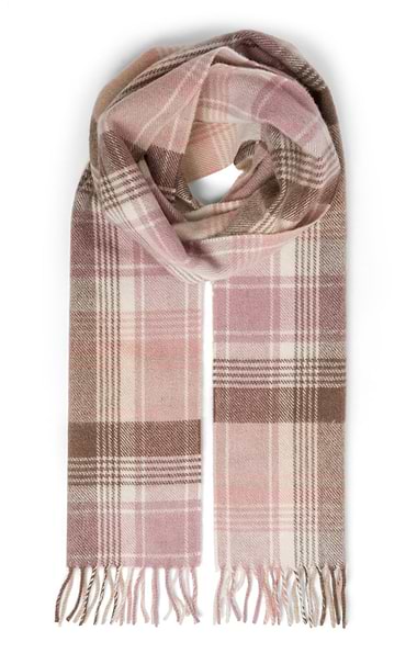 Joshua Ellis Fringed Cashmere Scarf