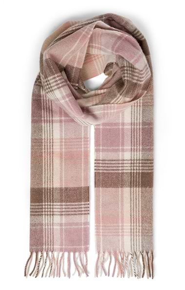 Joshua Ellis Fringed Cashmere Scarf