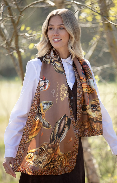 Ladies Ahead Of The Game Classic Silk Scarf
