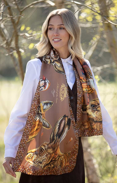Ladies Ahead Of The Game Classic Silk Scarf