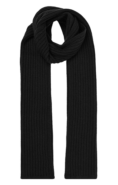 Ladies Cashmere Rib Scarf