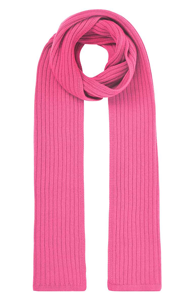 Ladies Cashmere Rib Scarf