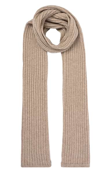 Ladies Cashmere Rib Scarf