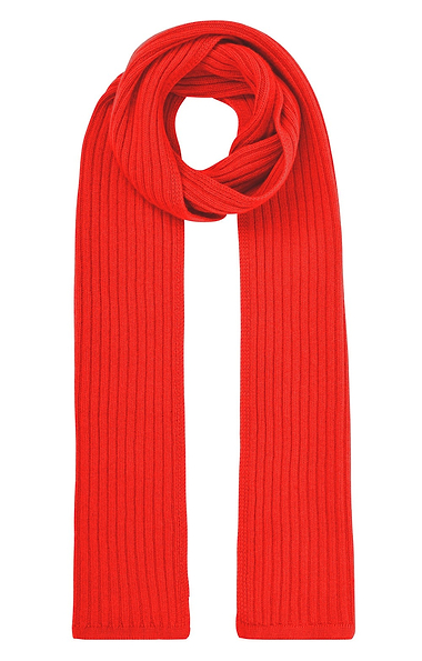 Ladies Cashmere Rib Scarf