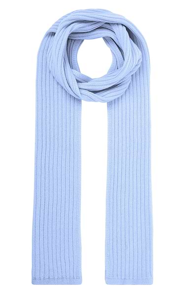 Ladies Cashmere Rib Scarf