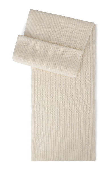 Men's Cashmere Chunky Rib Scarf