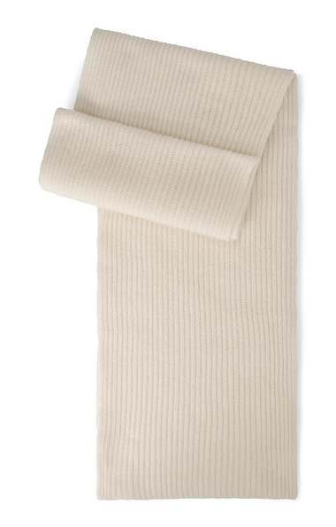 Men's Cashmere Chunky Rib Scarf