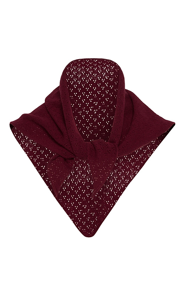 Ladies Cashmere Pointelle Scarf