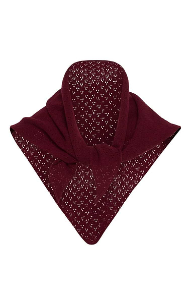 Ladies Cashmere Pointelle Scarf