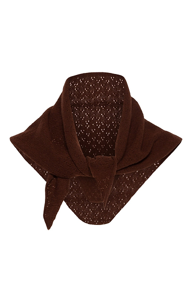 Ladies Cashmere Pointelle Scarf