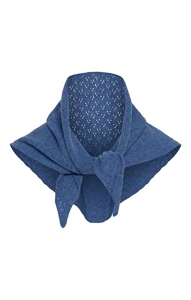 Ladies Cashmere Pointelle Scarf