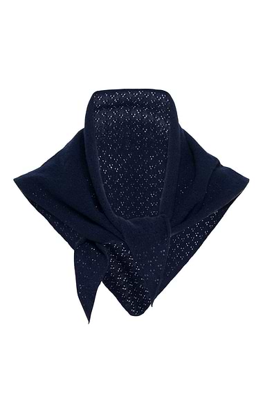 Ladies Cashmere Pointelle Scarf