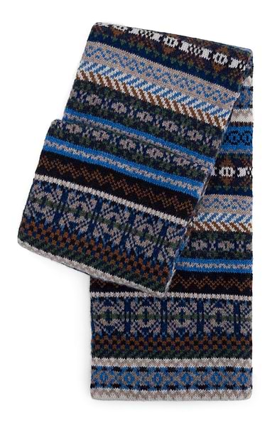 Lochinver Fairisle Scarf