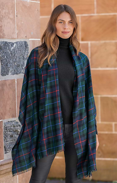 Merino Tartan Wrap