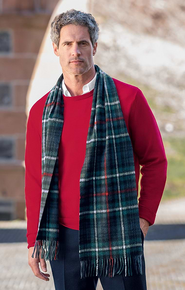 Lambswool Tartan Scarf