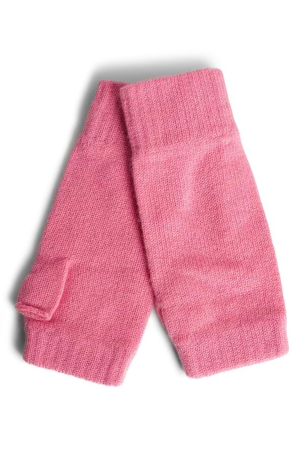 Ladies Scottish Cashmere Fingerless Mittens