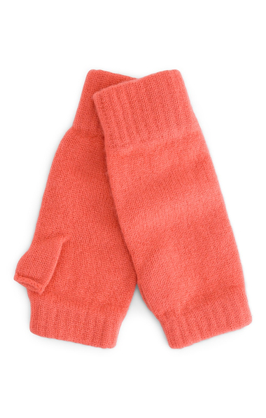 Ladies Scottish Cashmere Fingerless Mittens