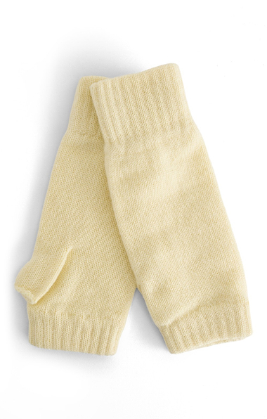 Ladies Scottish Cashmere Fingerless Mittens