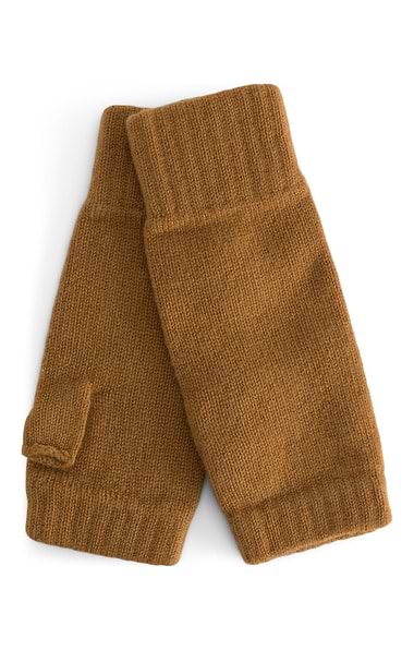 Ladies Scottish Cashmere Fingerless Mittens