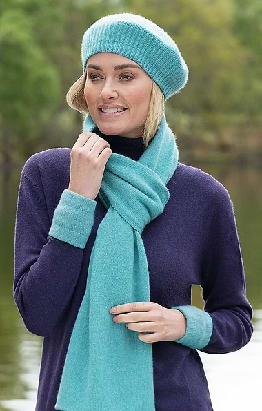 Ladies Gauzy Cashmere Wrist Warmers