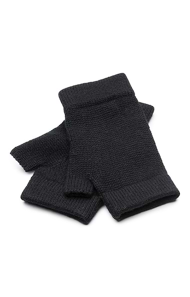 Ladies Gauzy Cashmere Fingerless Mitts