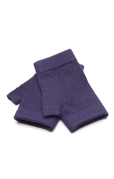 Ladies Gauzy Cashmere Fingerless Mitts