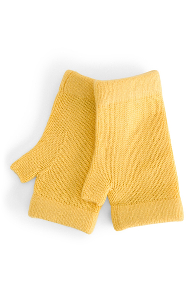 Ladies Gauzy Cashmere Fingerless Mitts