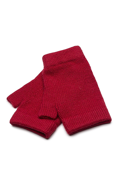 Ladies Gauzy Cashmere Fingerless Mitts