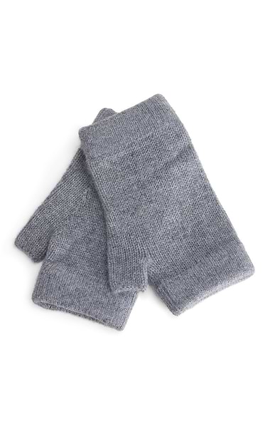 Ladies Gauzy Cashmere Fingerless Mitts