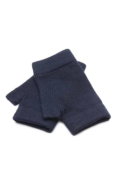 Ladies Gauzy Cashmere Fingerless Mitts