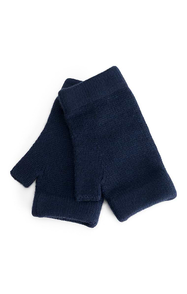 Ladies Gauzy Cashmere Fingerless Mitts