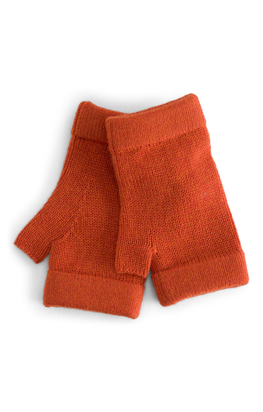 Ladies Gauzy Cashmere Fingerless Mitts