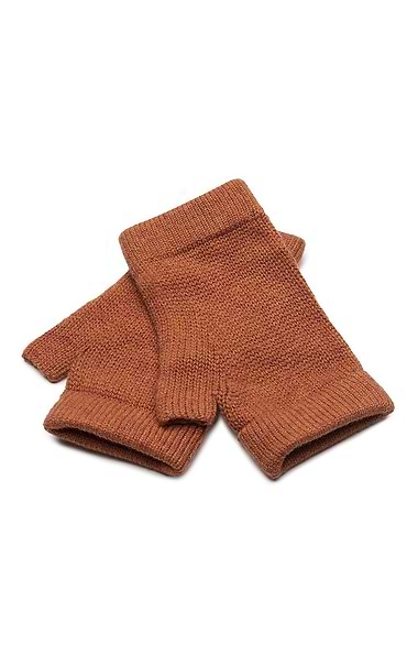 Ladies Gauzy Cashmere Fingerless Mitts