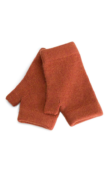 Ladies Gauzy Cashmere Fingerless Mitts