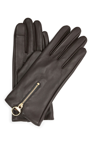 Ladies Barbour Arlene Leather Gloves