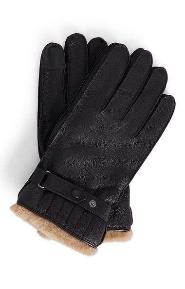 Men's Barbour Leather Utility Gloves