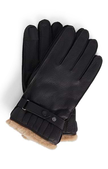 Men's Barbour Leather Utility Gloves