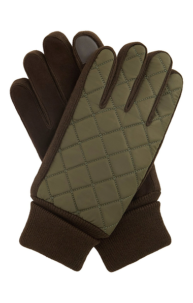 Men's Barbour Magnus Quilt Gloves