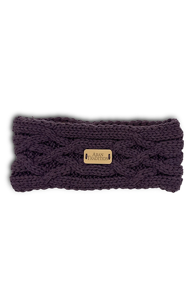 Ladies Cable Knit Headband