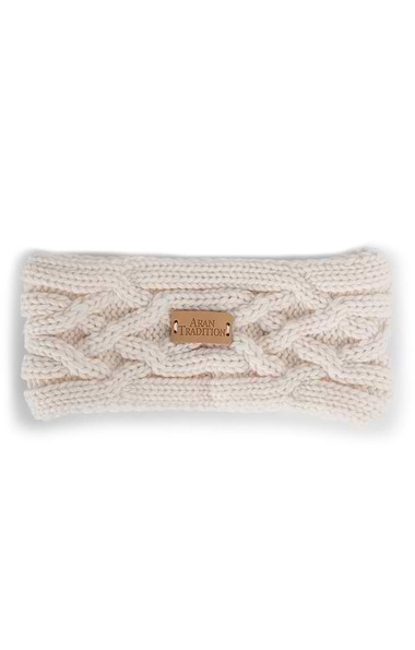 Ladies Cable Knit Headband