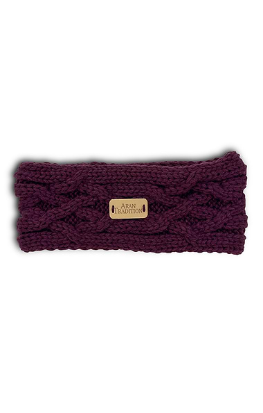 Ladies Cable Knit Headband