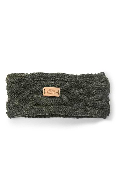 Ladies Cable Knit Headband