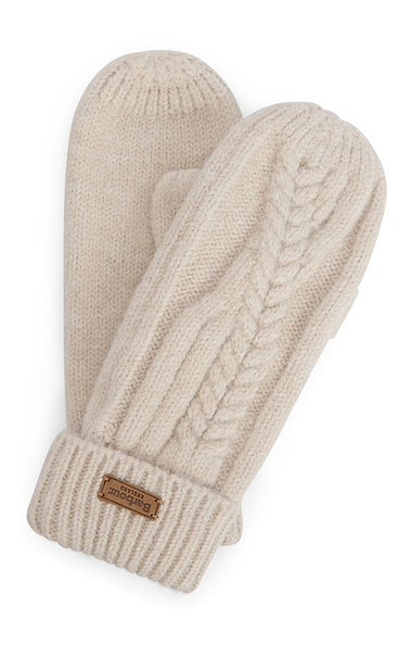 Ladies Barbour Elsdon Knit Mittens