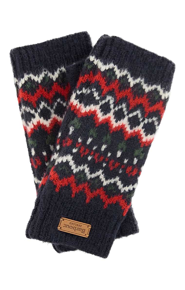Ladies Barbour Kingsford Knit Fingerless Gloves