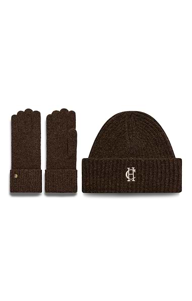 Ladies Holland Cooper Classic Logo Gloves