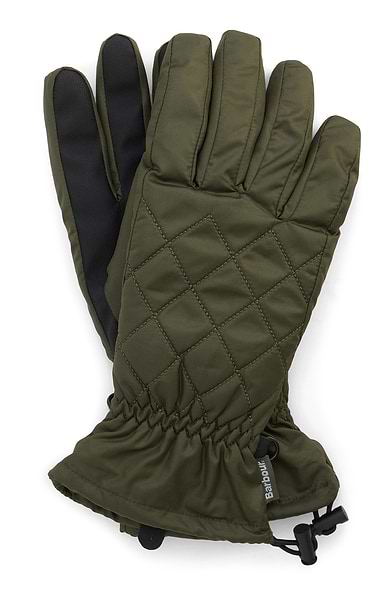 Ladies Barbour Joni Quilted Gloves