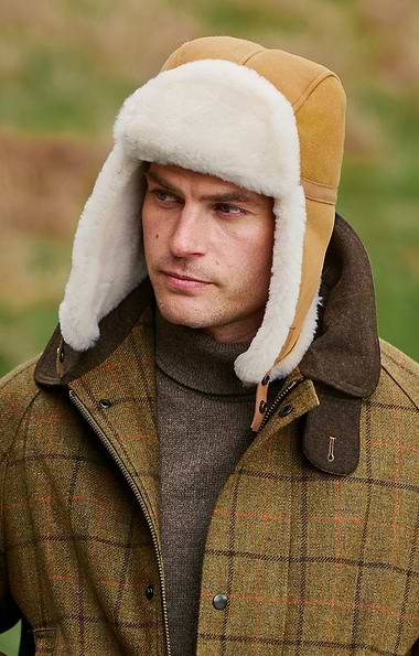 Men's Sheepskin Trapper Hat