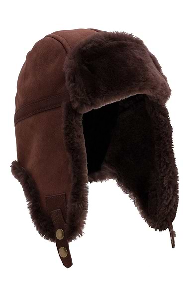 Men's Sheepskin Trapper Hat