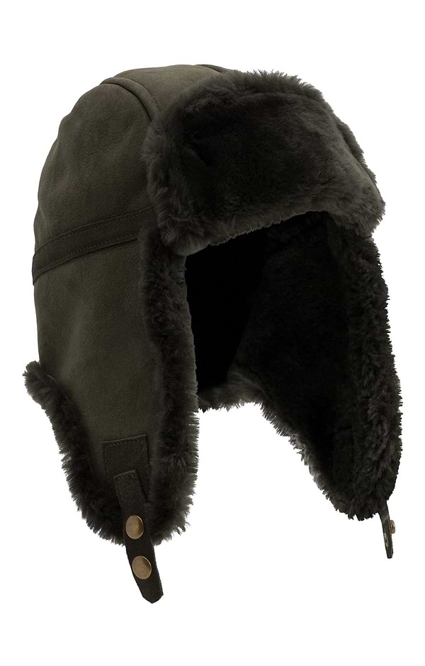 Men's Sheepskin Trapper Hat